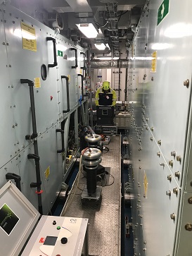 Partial Discharge TAN DELTA Test on a Vessel